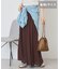 【選べる丈】接触冷感シフォンスカーチョ【WEB限定カラー有り】
