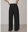 シンチバックカーブデニムパンツ