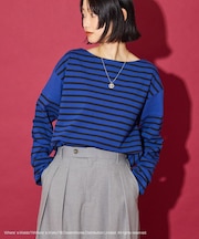 【WHERE'S WALLY?】ボートネックボーダーロンTEE