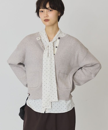 【バイパチ】カシミヤブレンドニットカーディガン
