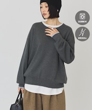 【バイパチ】カシミヤブレンドコクーンニット