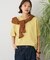 カットクレープワイドキリカエTシャツ