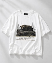 アソートアニマル柄ビッグTシャツ