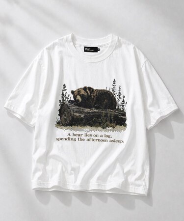 アソートアニマル柄ビッグTシャツ
