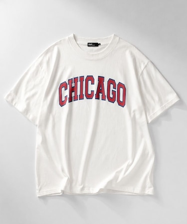 カレッジロゴグラフィックTシャツ