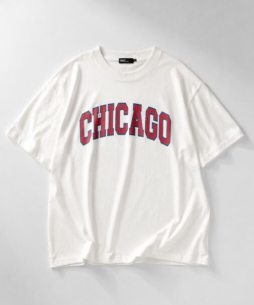 カレッジロゴグラフィックTシャツ
