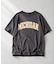 カレッジロゴグラフィックTシャツ