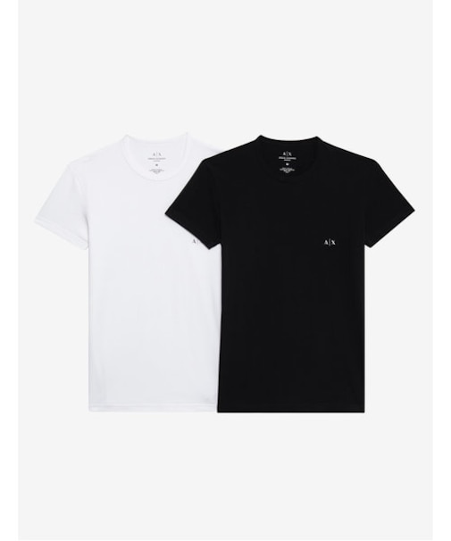 【A|Xアルマーニ エクスチェンジ】2PACK クールネック半袖Tシャツ