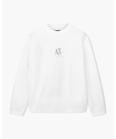 【A|X アルマーニ エクスチェンジ】ICON クルーネックスウェットプルオーバー