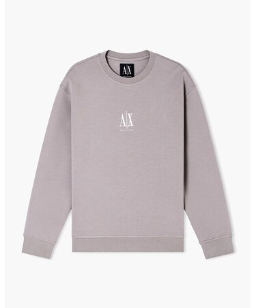 【A|X アルマーニ エクスチェンジ】ICON クルーネックスウェットプルオーバー