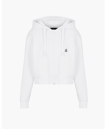 【A|X アルマーニ エクスチェンジ】ICON フーデッドジップアップスウェットシャツ