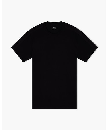 【A|X アルマーニ エクスチェンジ】ロゴテープ 半袖クルーネックTシャツ