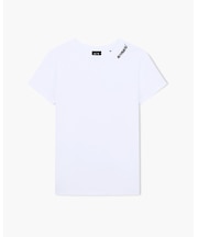 【A|X アルマーニ エクスチェンジ】エンブロイダリーロゴ 半袖クルーネックTシャツ