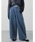 デニムワイドバレルパンツ〈WEB限定SS・XLサイズ〉