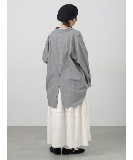後ろスキッパーチュニック