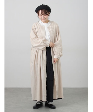 【販路限定】配色パイピングワンピース