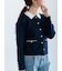 総針衿付きジャケットカーディガン《2026 spring catalog item》