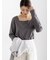 前後2WAYネックデザインロンT《2026 spring catalog item》