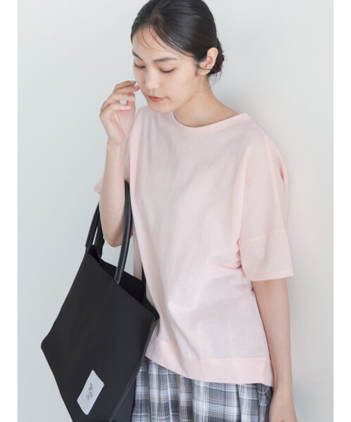 【接触冷感】コクーンスリーブTシャツ