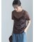 サテンキャミドッキングTシャツ