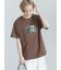 アニマルフォトプリントTシャツ