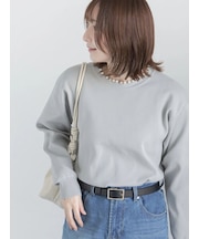 パールネックニット