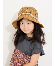 透かし編みペーパーハット