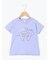 【吸水速乾】ゾウ刺繍Tシャツ