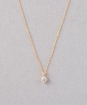 K18 ダイヤモンド 0.1ct ネックレス「ブライト」