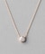 K18 ダイヤモンド 0.1ct ネックレス「ブライト」
