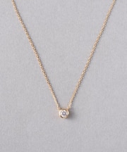 K18 ダイヤモンド 0.15ct ネックレス「ブライト」
