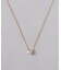 K18 ダイヤモンド 0.15ct ネックレス「ブライト」