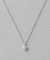 PT900/850 ダイヤモンド 0.15ct ネックレス「ブライト」