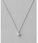 PT900/850 ダイヤモンド 0.15ct ネックレス「ブライト」