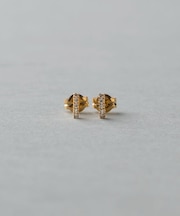 K18YG パーティクル ピアス