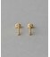 ビジュー バー ピアス
