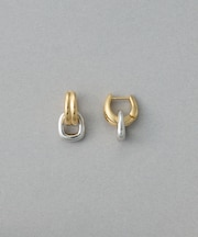 チャーム ハグピアス バイカラー