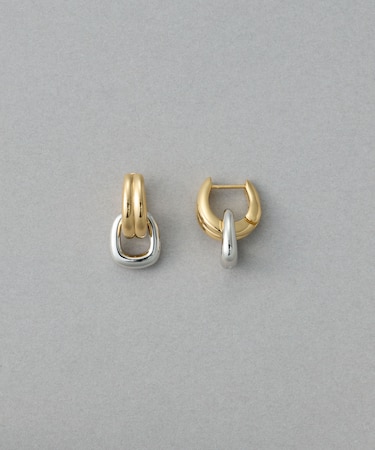チャーム ハグピアス バイカラー