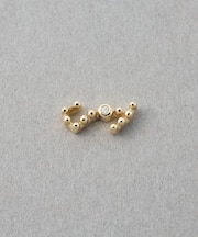[ゾディアック] K10YG ダイヤモンド ピアス /さそり座