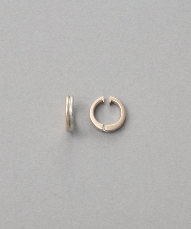 バイカラー ハグイヤリング