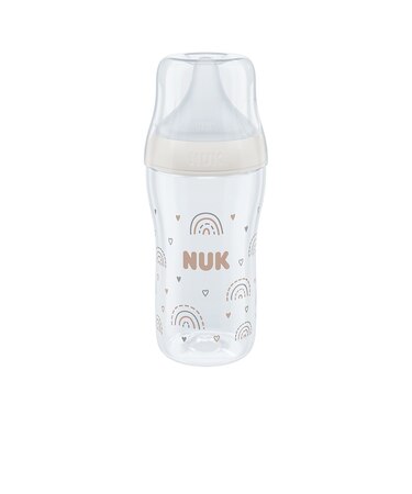★パーフェクトマッチほ乳びん(プラスチック製)/260ml/適温目盛り付き