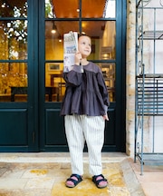 Smooth Cotton Jersey Tiered Tee