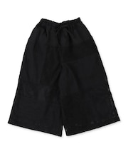 Patchwork Lace Layered-like Wide Pants