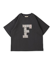 Smooth Cotton Jersey F Logo Tee