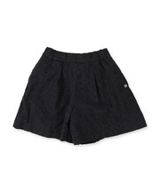 Embroidered Patchwork Shorts