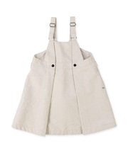 Cotton Linen Weather Cloth Salopette Skirt