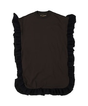 Cotton Jersey Ruffled Dress