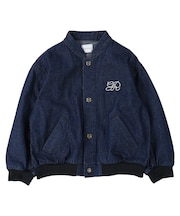 8oz Denim Stand-collar Jacket