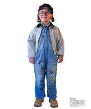 Herringbone SNOOPY Overalls