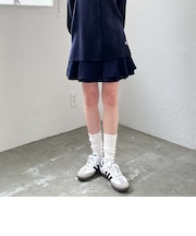 ’【SETUP対応】フレアシャツミニスカート